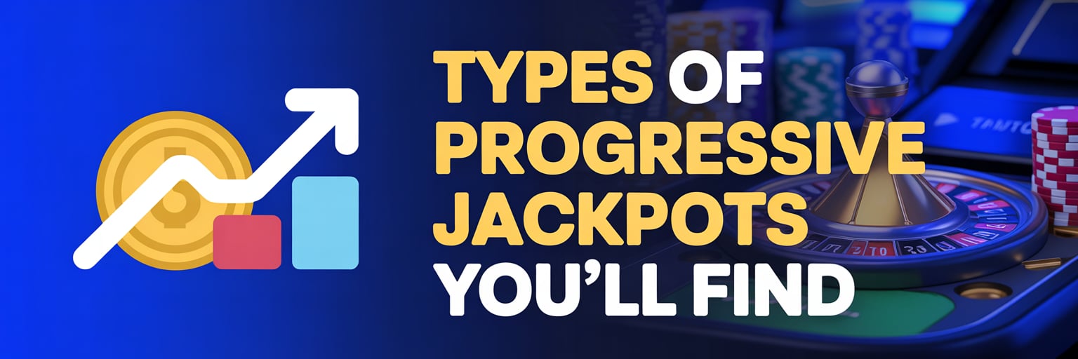 Types of Progressive Jackpots You`ll Find